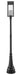 Outdoor Post Mounted Fixture Z-Lite 5018PHBR-564P-BK Black Nova 4 Light Outdoor Post Mounted Fixture Z-Lite