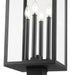 Outdoor Post Mounted Fixture Z-Lite 5018PHBS-536P-BK Black Nova 4 Light Outdoor Post Mounted Fixture Z-Lite