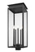 Outdoor Post Mount Fixture Z-Lite 5018PHXLS-BK Black Nova 5 Light Outdoor Post Mount Fixture Z-Lite