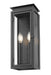 Outdoor Wall Light Z-Lite 5018S-BK Black Nova 2 Light Outdoor Wall Light Z-Lite