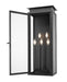 Outdoor Wall Light Z-Lite 5018XL-BK Black Nova 5 Light Outdoor Wall Light Z-Lite