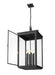 Outdoor Chain Mount Ceiling Fixture Z-Lite 5019CHXXL-BK Sand Black Hartwell 6 Light Outdoor Chain Mount Ceiling Fixture Z-Lite