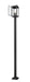 Outdoor Post Mounted Fixture Z-Lite 5019PHBS-536P-BK Sand Black Hartwell 4 Light Outdoor Post Mounted Fixture Z-Lite