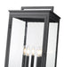 Outdoor Post Mounted Fixture Z-Lite 5019PHXLS-536P-BK Sand Black Hartwell 5 Light Outdoor Post Mounted Fixture Z-Lite