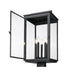 Outdoor Post Mount Fixture Z-Lite 5019PHXLS-BK Sand Black Hartwell 5 Light Outdoor Post Mount Fixture Z-Lite