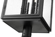 Outdoor Post Mounted Fixture Z-Lite 5019PHXXLR-5010P-BK Sand Black Hartwell 6 Light Outdoor Post Mounted Fixture Z-Lite