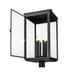 Outdoor Post Mount Fixture Z-Lite 5019PHXXLR-BK Sand Black Hartwell 6 Light Outdoor Post Mount Fixture Z-Lite