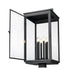 Outdoor Post Mount Fixture Z-Lite 5019PHXXLS-BK Sand Black Hartwell 6 Light Outdoor Post Mount Fixture Z-Lite