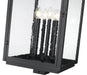 Outdoor Post Mount Fixture Z-Lite 5019PHXXLS-BK Sand Black Hartwell 6 Light Outdoor Post Mount Fixture Z-Lite
