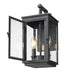 Outdoor Wall Light Z-Lite 5019S-BK Sand Black Hartwell 2 Light Outdoor Wall Light Z-Lite