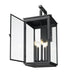 Outdoor Wall Light Z-Lite 5019XL-BK Sand Black Hartwell 5 Light Outdoor Wall Light Z-Lite