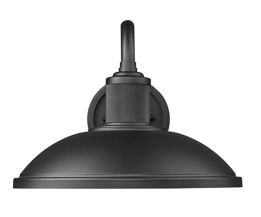 Outdoor Wall Light Z-Lite 5020M-BK Sand Black RLM 1 Light Outdoor Wall Light Z-Lite