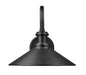Outdoor Wall Light Z-Lite 5021M-BK Sand Black RLM 1 Light Outdoor Wall Light Z-Lite