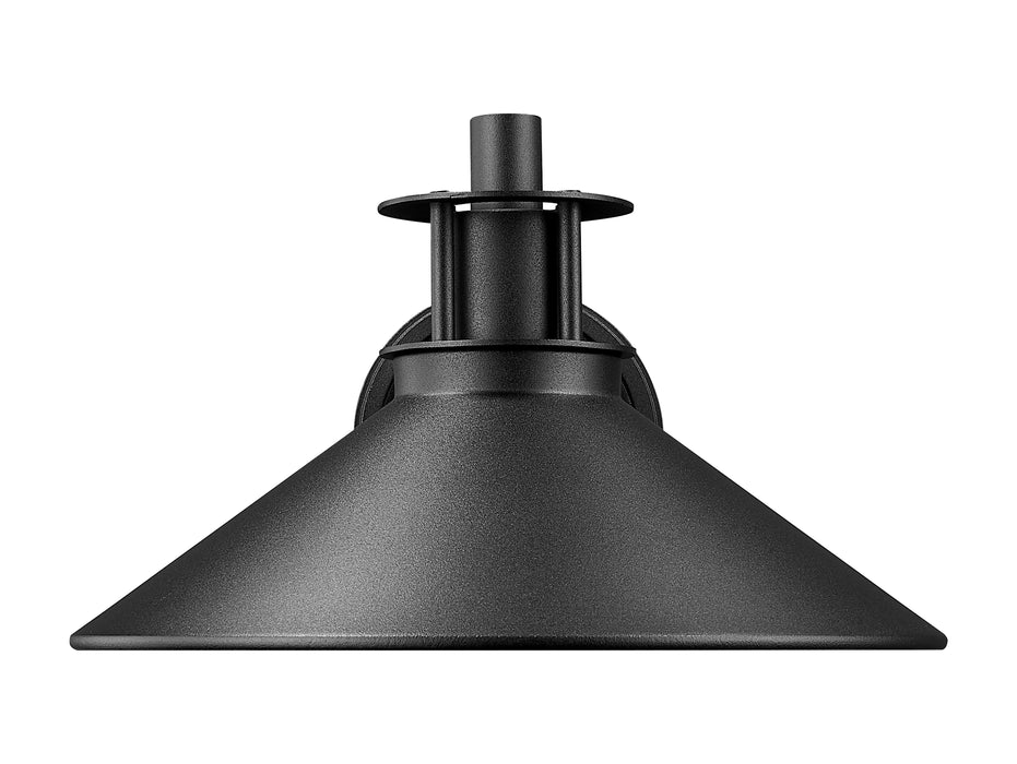 Outdoor Wall Light Z-Lite 5022M-BK Sand Black RLM 1 Light Outdoor Wall Light Z-Lite