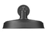 Outdoor Wall Light Z-Lite 5025B-BK Sand Black RLM 1 Light Outdoor Wall Light Z-Lite