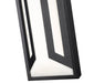 Outdoor Wall Light Z-Lite 5028B-BK-LED Sand Black Banff 2 Light Outdoor Wall Light Z-Lite