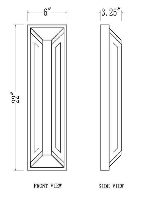 Outdoor Wall Light Z-Lite 5028B-BK-LED Sand Black Banff 2 Light Outdoor Wall Light Z-Lite
