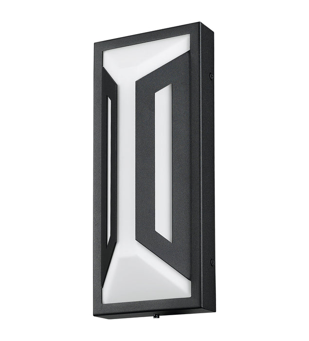 Outdoor Wall Light Z-Lite 5028S-BK-LED Sand Black Banff 2 Light Outdoor Wall Light Z-Lite