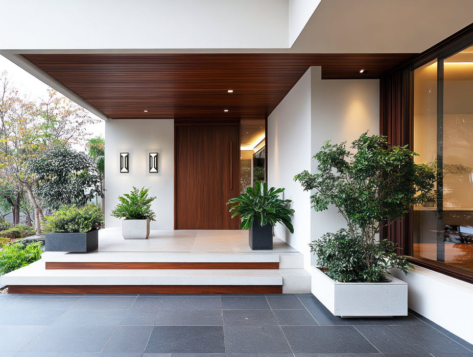 Outdoor Wall Light Z-Lite 5028S-BK-LED Sand Black Banff 2 Light Outdoor Wall Light Z-Lite