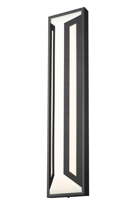Outdoor Wall Light Z-Lite 5028XL-BK-LED Sand Black Banff 2 Light Outdoor Wall Light Z-Lite