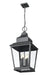 Outdoor Chain Mount Ceiling Fixture Z-Lite 5029CHXL-BK Sand Black Raphael 4 Light Outdoor Chain Mount Ceiling Fixture Z-Lite