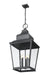 Outdoor Chain Mount Ceiling Fixture Z-Lite 5029CHXXL-BK Sand Black Raphael 5 Light Outdoor Chain Mount Ceiling Fixture Z-Lite