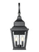 Outdoor Wall Light Z-Lite 5029M-BK Sand Black Raphael 2 Light Outdoor Wall Light Z-Lite