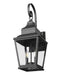 Outdoor Wall Light Z-Lite 5029M-BK Sand Black Raphael 2 Light Outdoor Wall Light Z-Lite