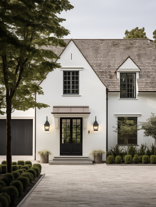 Outdoor Wall Light Z-Lite 5029M-BK Sand Black Raphael 2 Light Outdoor Wall Light Z-Lite