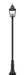Outdoor Post Mounted Fixture Z-Lite 5029PHBR-518P-BK Sand Black Raphael 3 Light Outdoor Post Mounted Fixture Z-Lite