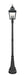 Outdoor Post Mounted Fixture Z-Lite 5029PHBR-564P-BK Sand Black Raphael 3 Light Outdoor Post Mounted Fixture Z-Lite