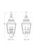 Outdoor Post Mount Fixture Z-Lite 5029PHBR-BK Sand Black Raphael 3 Light Outdoor Post Mount Fixture Z-Lite