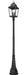 Outdoor Post Mounted Fixture Z-Lite 5029PHXLR-564P-BK Sand Black Raphael 4 Light Outdoor Post Mounted Fixture Z-Lite