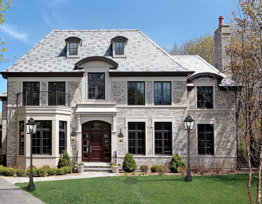 Outdoor Post Mounted Fixture Z-Lite 5029PHXLR-564P-BK Sand Black Raphael 4 Light Outdoor Post Mounted Fixture Z-Lite