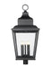 Outdoor Post Mount Fixture Z-Lite 5029PHXXLR-BK Sand Black Raphael 5 Light Outdoor Post Mount Fixture Z-Lite