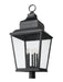 Outdoor Post Mount Fixture Z-Lite 5029PHXXLR-BK Sand Black Raphael 5 Light Outdoor Post Mount Fixture Z-Lite