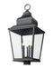 Outdoor Post Mount Fixture Z-Lite 5029PHXXLS-BK Sand Black Raphael 5 Light Outdoor Post Mount Fixture Z-Lite