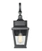 Outdoor Wall Light Z-Lite 5029S-BK Sand Black Raphael 1 Light Outdoor Wall Light Z-Lite