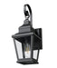 Outdoor Wall Light Z-Lite 5029S-BK Sand Black Raphael 1 Light Outdoor Wall Light Z-Lite