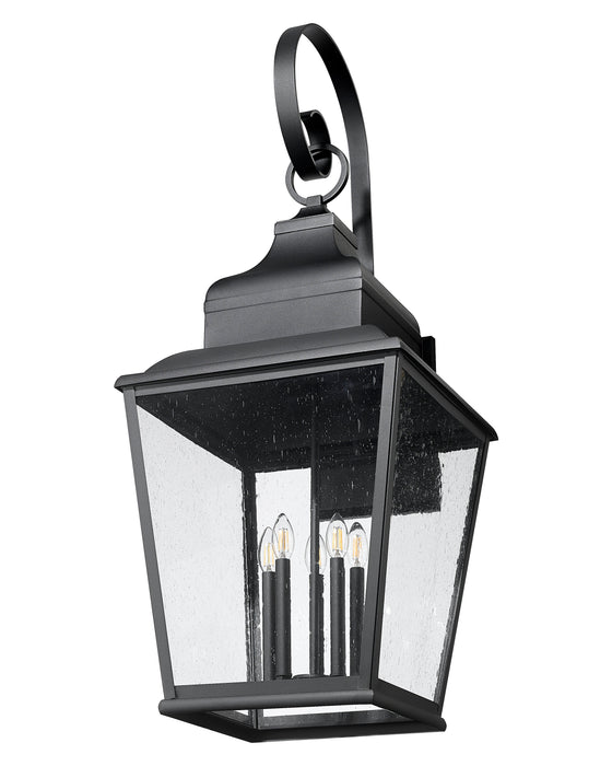 Outdoor Wall Light Z-Lite 5029XXL-BK Sand Black Raphael 5 Light Outdoor Wall Light Z-Lite