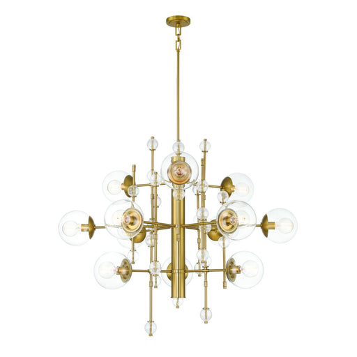 Eurofase 47223-011 Traiton 48" Gold Chandelier