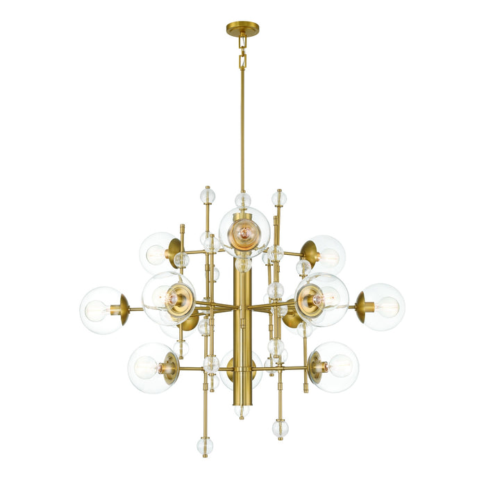 Eurofase 47223-011 Traiton 48" Gold Chandelier