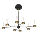 Eurofase 45714-016 Torcia 36" Matte Black LED Chandelier