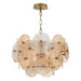 Eurofase 44571-016 Sue-Anne 20" Matte Gold Chandelier