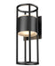 Outdoor Wall Light Z-Lite 517B-BK-LED Black Luca 2 Light Outdoor Wall Light Z-Lite