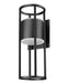 Outdoor Wall Light Z-Lite 517B-BK-LED Black Luca 2 Light Outdoor Wall Light Z-Lite