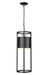 Outdoor Chain Mount Ceiling Fixture Z-Lite 517CHB-BK-LED Black Luca 1 Light Outdoor Chain Mount Ceiling Fixture Z-Lite