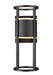 Outdoor Wall Light Z-Lite 517M-BK-LED Black Luca 2 Light Outdoor Wall Light Z-Lite