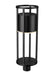 Outdoor Post Mount Fixture Z-Lite 517PHB-BK-LED Black Luca 1 Light Outdoor Post Mount Fixture Z-Lite