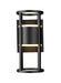 Outdoor Wall Light Z-Lite 517S-BK-LED Black Luca 2 Light Outdoor Wall Light Z-Lite